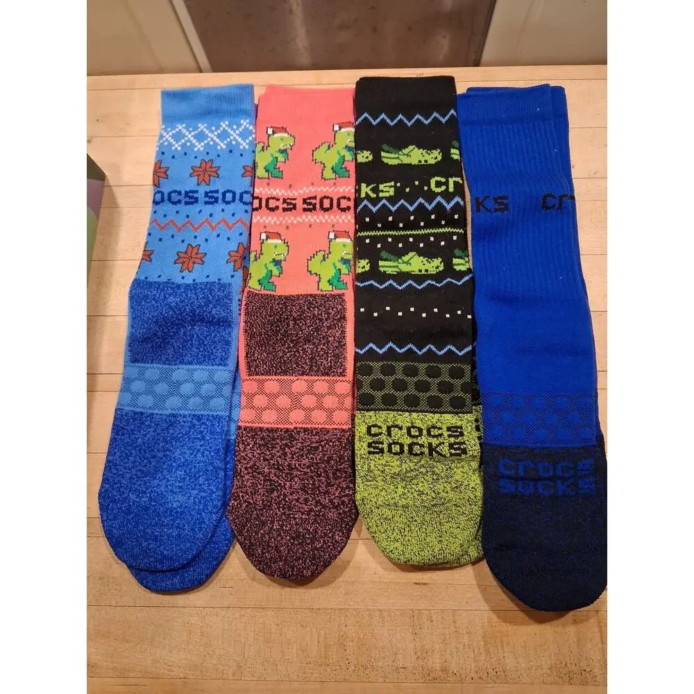Crocs Christmas socks boxed set